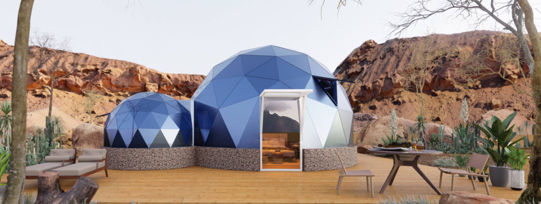 昌吉球形智能光伏玻璃星空房